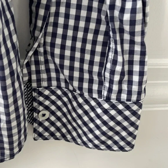 Dolce & Gabbana Blue Plaid Button Down Shirt - Picture 7 of 8